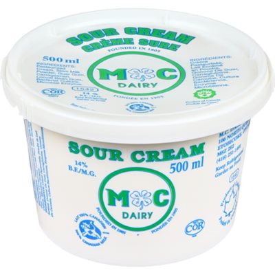 M-C Dairy Sour Cream 14% M.F. 500G