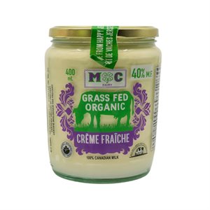 MC Dairy Grass Fed Organic Fresh Cream 40%MF 400ml