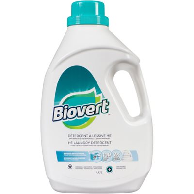 BIOVERT LAUNDRY DETERGENT HE FRAG FREE 4.43LT 4.43LT