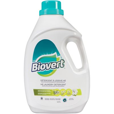 BIOVERT LAUNDRY DETERGENT HE FRESH COT 4.43LT