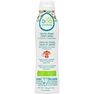 Boo Bamboo Baby Natural Diaper Cream Spray 150 g 150g