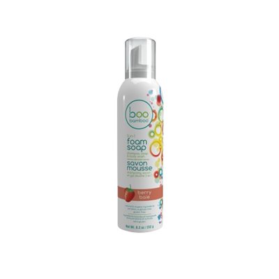 Boo Bamboo Savon Mousse 3 en 1 enfant - Baies