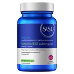 Sisu B12 5000 mcg sublingual methylcobalamin Cherry 60un