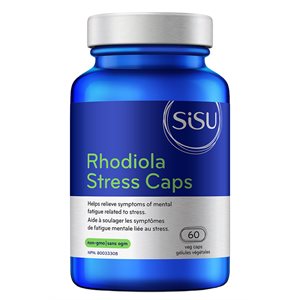 Sisu Rhodiola Stress Caps 250 mg 60un