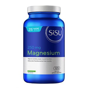 Sisu Magnesium 250 mg, Bonus* 125un