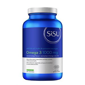 Sisu Omega 3 1000 mg Orange 120un