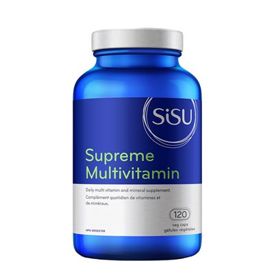 Sisu Supreme Multivitamin avec fer 120un