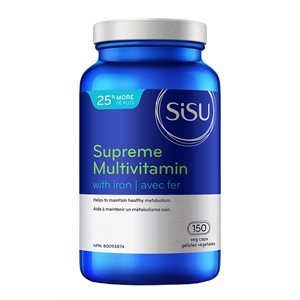 Sisu Supreme Multivitamin with iron, Bonus* 150un