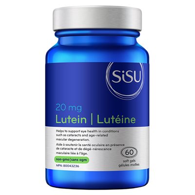 Sisu Lutein 20 mg - FloraGLO 60un