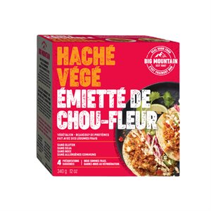 HACHÉ VÉGÉ ÉMIETTÉ DE CHOU-FLEUR 340GR