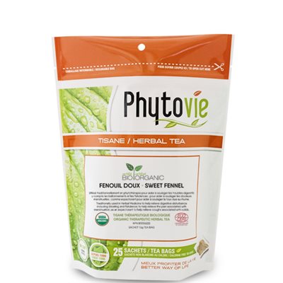 Phytovie Organic Sweet Fennel 25un