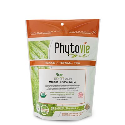 Phytovie Organic Lemon Balm 25un