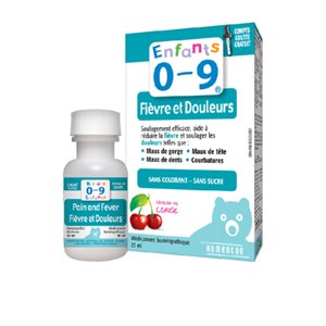 KIDS 0-9 PAIN AND FEVER 25ML