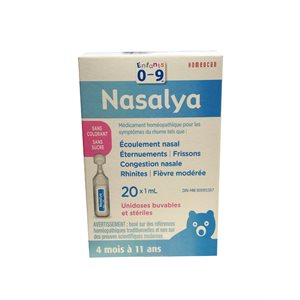 Homeocan Kids 0-9 Nasalya Unidoses 20x1ml