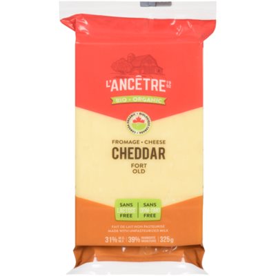 L'AncÃªtre Organic Strong Cheddar Cheese