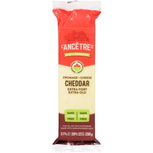L'Ancetre Organic Extra Strong Cheddar 200GR