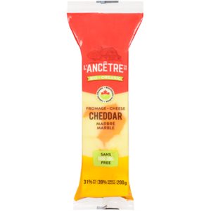 L'Ancetre Marble Cheddar Cheese Pasteurized Organic 200G