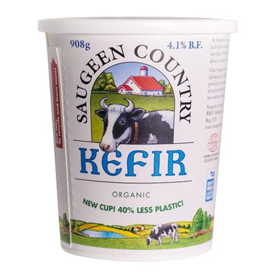 Saugeen Country Kefir Nature Biologique 908G Saugeen Country Kefir Nature Biologique 908G