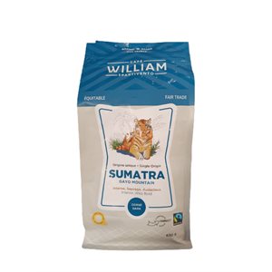 Cafe William Sumatra coffee grains 650g