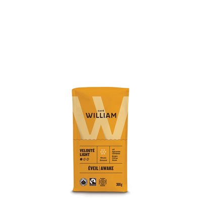 Café William Éveil Velouté Bio Équitable Moulu 300G Café William Éveil Velouté Bio Équitable Moulu 300G