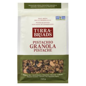 Terra Breads Pistachio Granola 340G