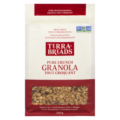 Terra Breads Pure Crunch Granola 340G