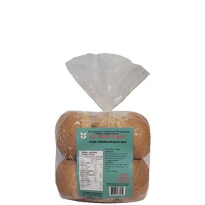 Au Bon Pain Organic wheat hamburger bread 500g