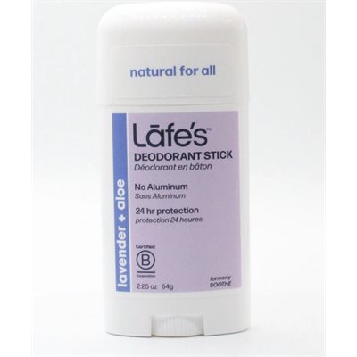 Lafes Déodorant en Baton - Lavende+Aloe 64g