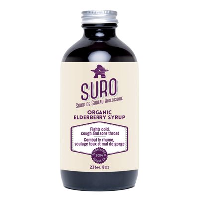 Organic Elderberry Syrup Adult 236 ml