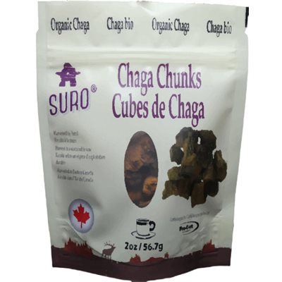 Chaga Canadien en Morceaux