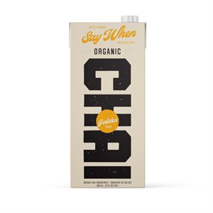 Say When Organic Golden Chai Beverage 946ml