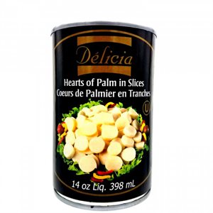 Delicia Hearts of Palm in Slices 398 ml