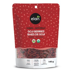Elan Organic Goji Berries 140G 140g