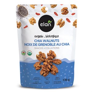 Elan Organic Walnuts With Chia 130g