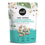 Elan Organic Coconut Cashews 160g