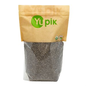 Yupik Organic Black Chia Seeds 1kg