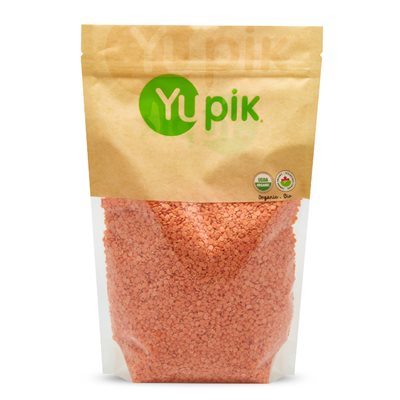 Yupik Lentilles Rouges Biologiques (Fendues) 1kg