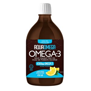 AquaOmega High EPA Lemon 450ML