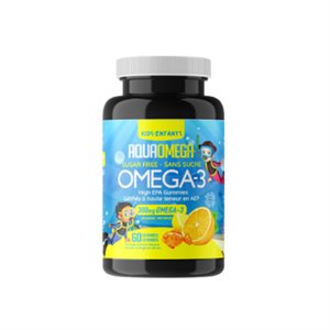 Omega Orange Flavor Gummies High Epa for Kids