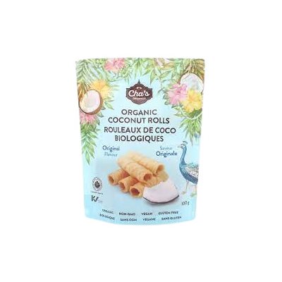 Cha's Organic Coconut Rolls-Original 10g