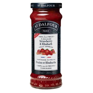St. Dalfour Deluxe Spread Strawberry&Rhubarb 225ml