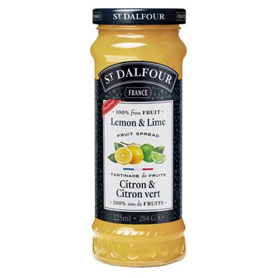 St-Dalfour Tartinade de Luxe Citron Et Citron Vert 225Ml St-Dalfour Tartinade de Luxe Citron Et Citron Vert 225Ml