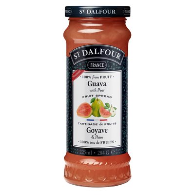 St.Dalfour -Tartinade De Fruits Goyave & Poire 225ml
