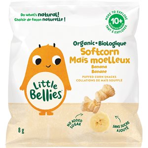 Little Bellies Organic Banana Softcorn 8g