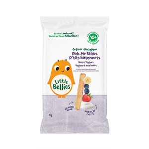 Little Bellies Organic Pick me sticks berry yogurt 16g