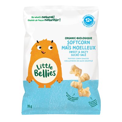 Little Bellies Mais moelleux sucré-salé 35g 12mois+