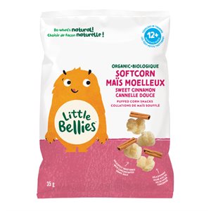 Little Bellies Mais moelleux cannelle douce 35g 12mois+