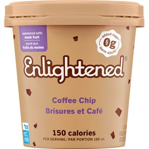 Enlightened Frozen Dessert Coffee chip 473ML