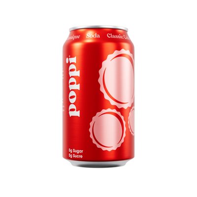 POPPI SODA COLA CLASSIQUE 355ML 