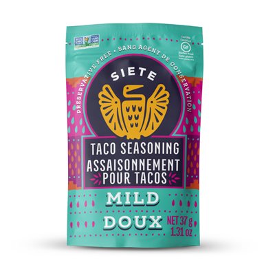 SIETE MILD TACO SEASONING 37g